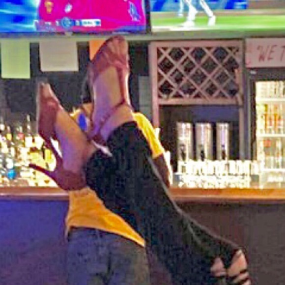 Flabella Fuchsia Snake Argentina Tango Dance Heels - Picture 8 of 15